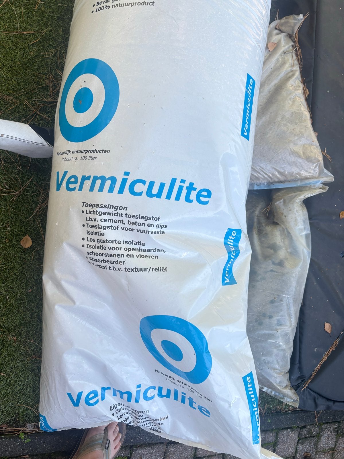 Ongeopende zak Vermiculite 100 liter, Ophalen, Nieuw, Overige typen