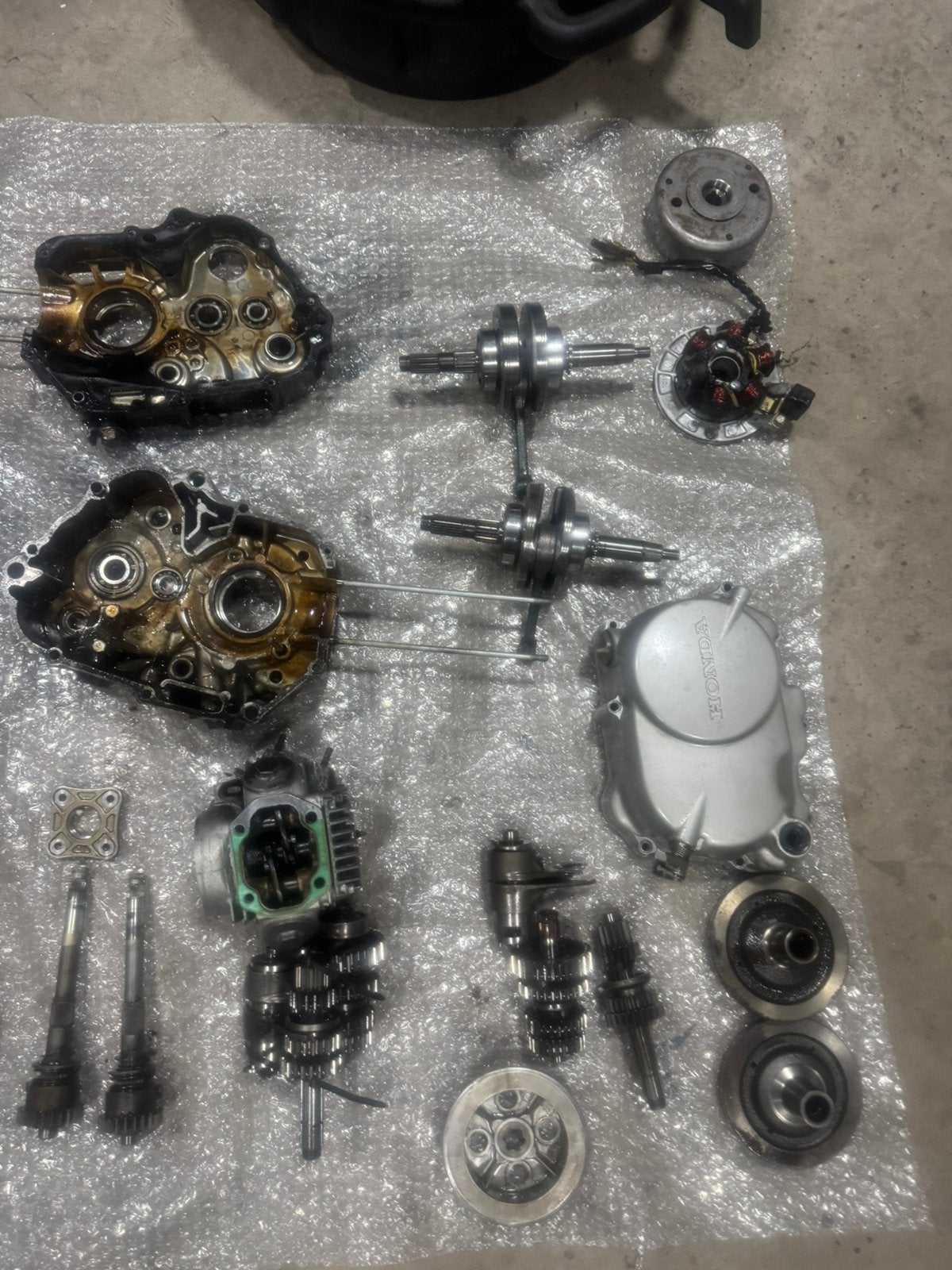 Delen motorblok honda cd90 HA03 gb6p, Ophalen of Verzenden, Zo goed als nieuw