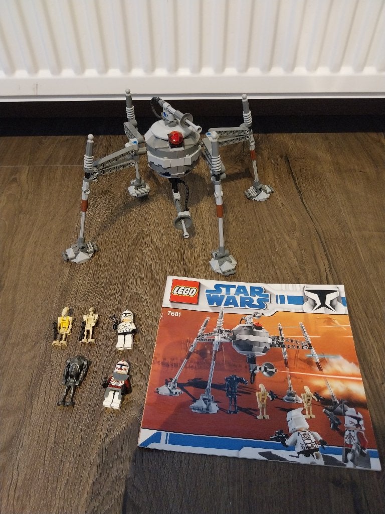 LEGO Star Wars  7681 Separatist Spider Droid, Star Wars, Compleet, Lego, Ophalen of Verzenden