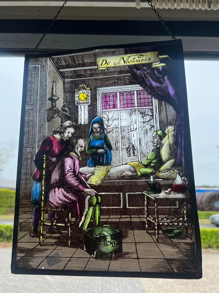 Divers glas in lood, Ophalen of Verzenden