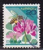 2508 - Japan michel 2508 gestempeld , Honingbij, Verzenden, Gestempeld, Oost-Azië