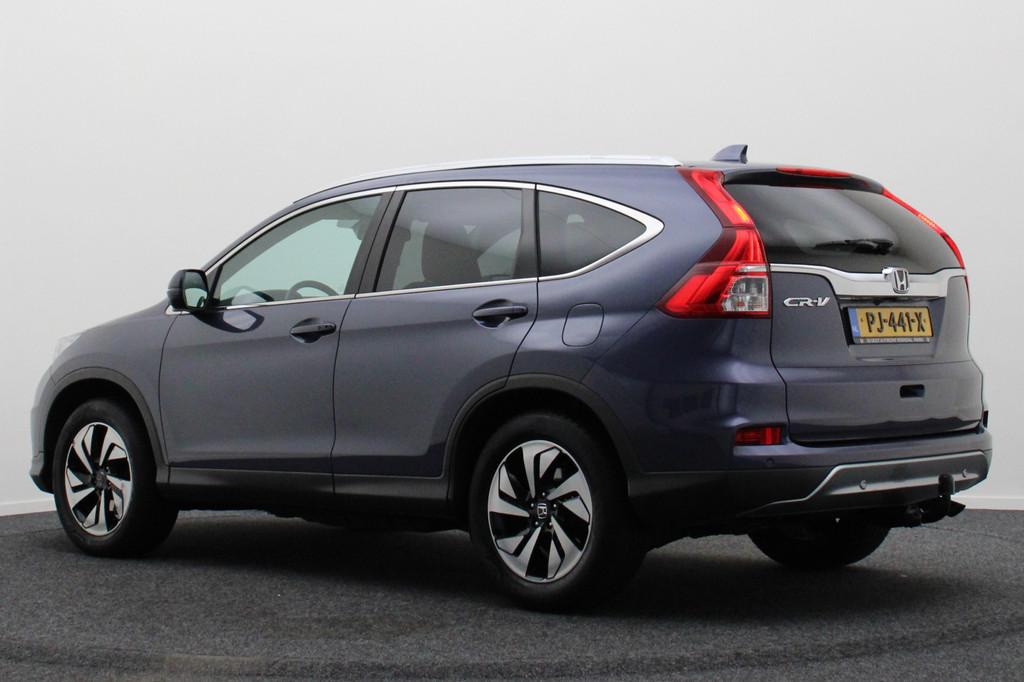 Honda CR-V 2.0 4WD Executive Leer, Panoramadak, Keyless, Tre, Auto's, 13 km/l, Gebruikt, 4 cilinders, Blauw