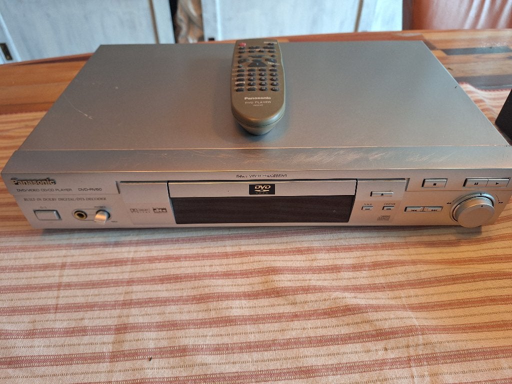 PANASONIC CD/DVD SPELER...DVD RV 60, Audio, Tv en Foto, Dvd-spelers, Ophalen, Gebruikt, Dvd-speler, Panasonic