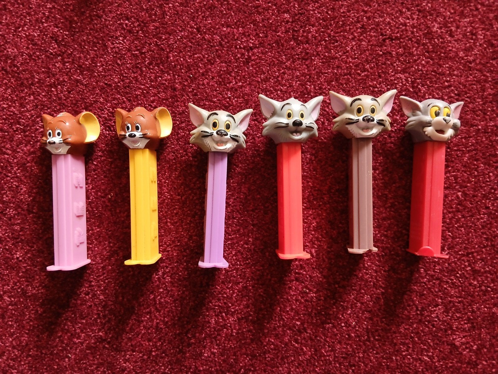 Tom & Jerry PEZ Dispensers, Ophalen of Verzenden, Gebruikt
