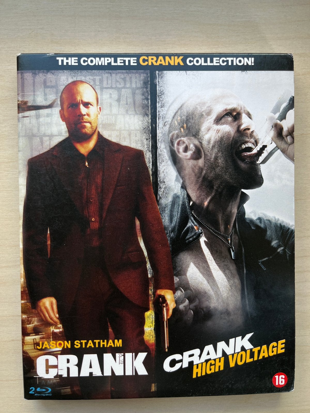 Crank: The Complete Collection (Blu-ray) - Jason Statham, Engels, Vanaf 16 jaar, Nederlands, Boxset