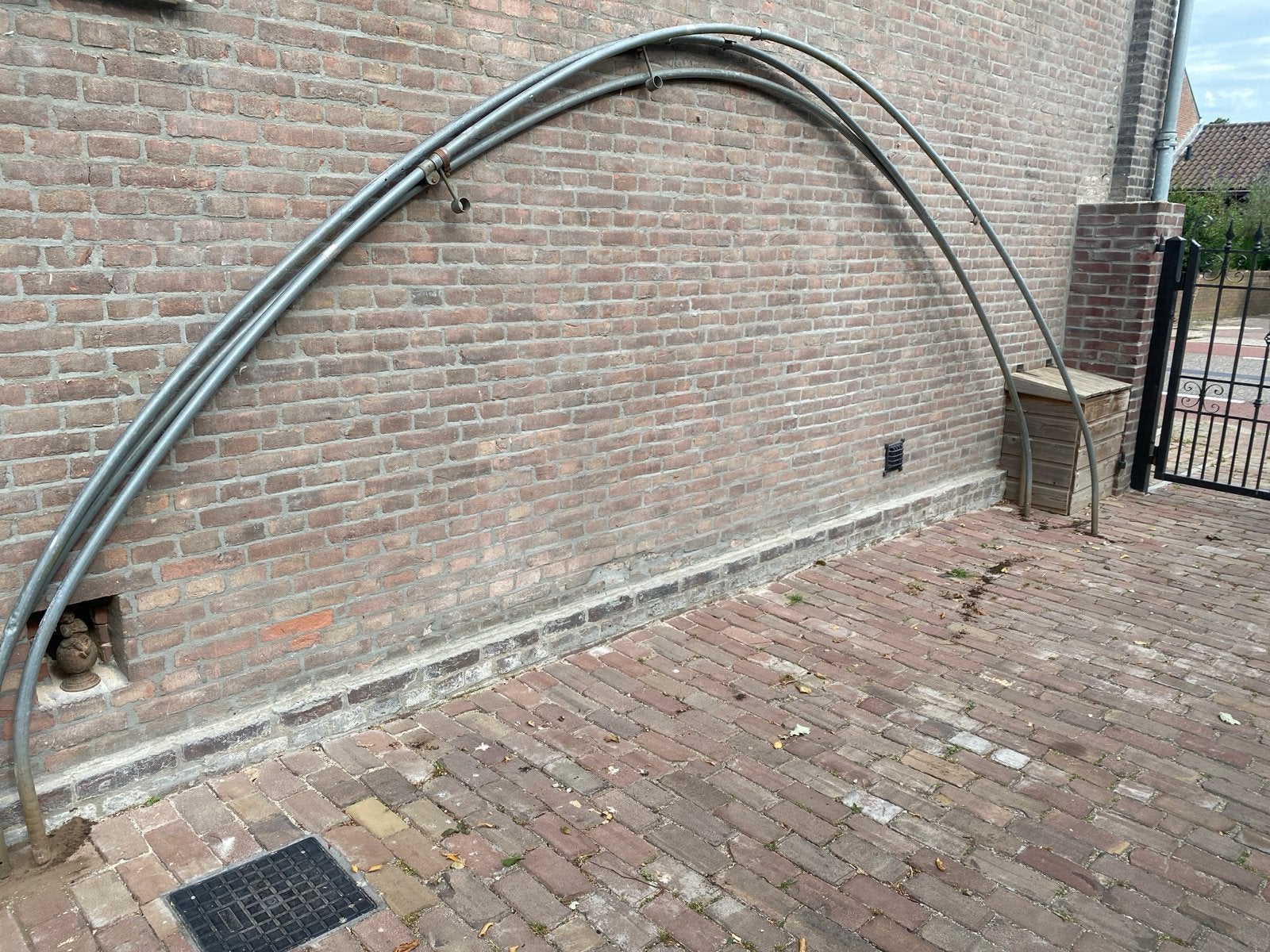 3 tunnel kas bogen, Tuin en Terras, Kassen, Staal, Gebruikt, Overige materialen, Kweekkas