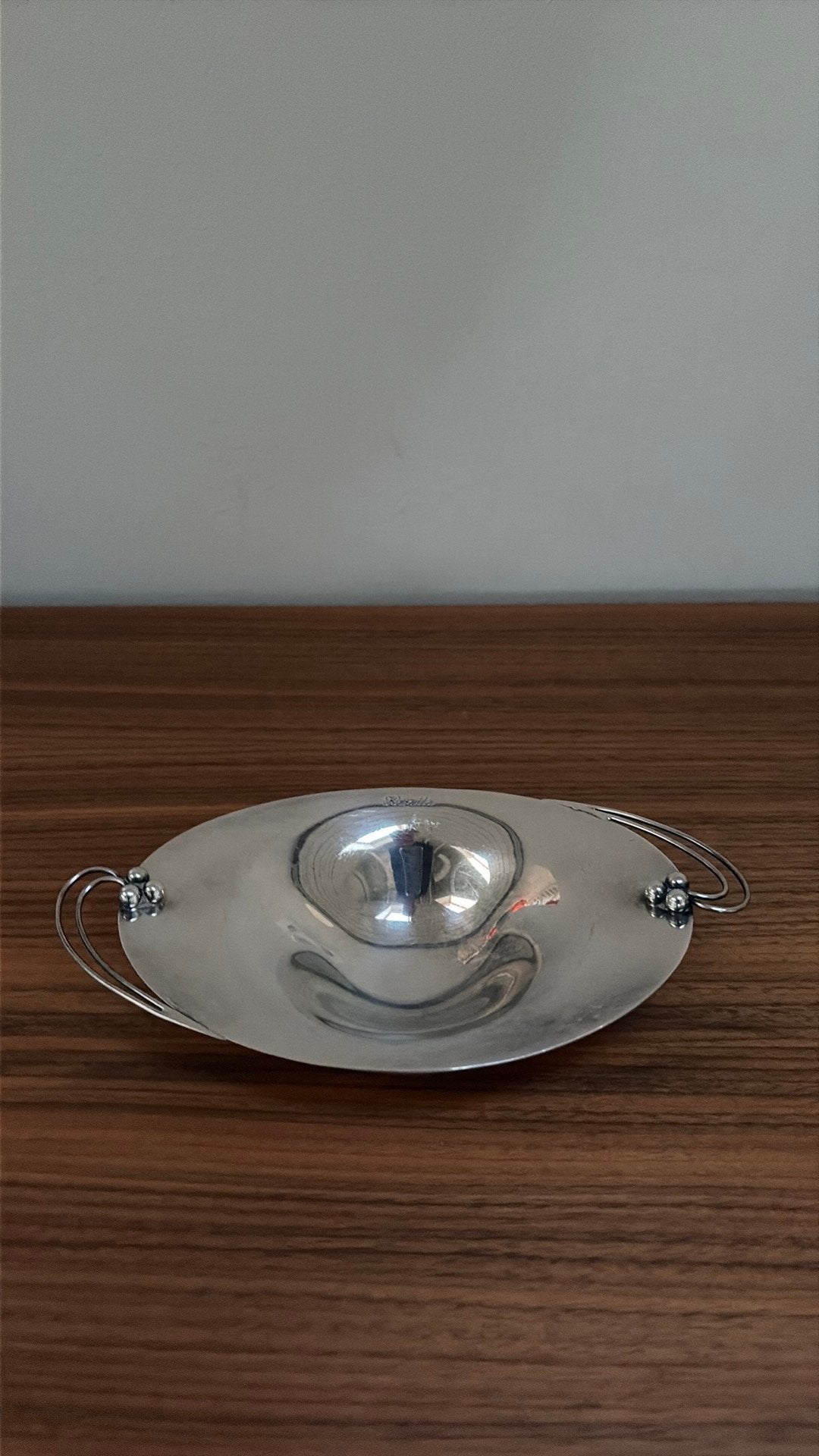Art deco verzilverd bonbonschaaltje Kwatta, Antiek en Kunst, Ophalen of Verzenden, Zilver