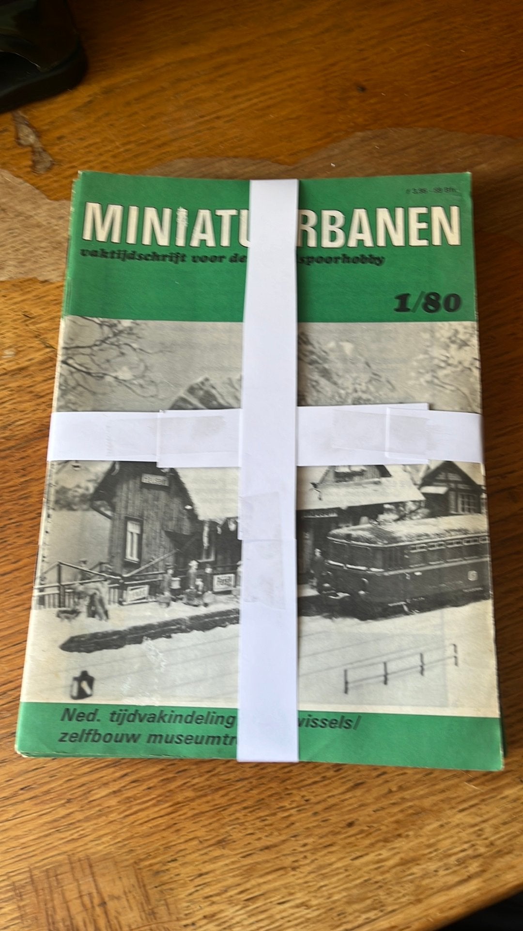 Tijdschrift miniatuurbanen jaargang 1980, Ophalen of Verzenden, Gelijkstroom of Wisselstroom, Overige merken