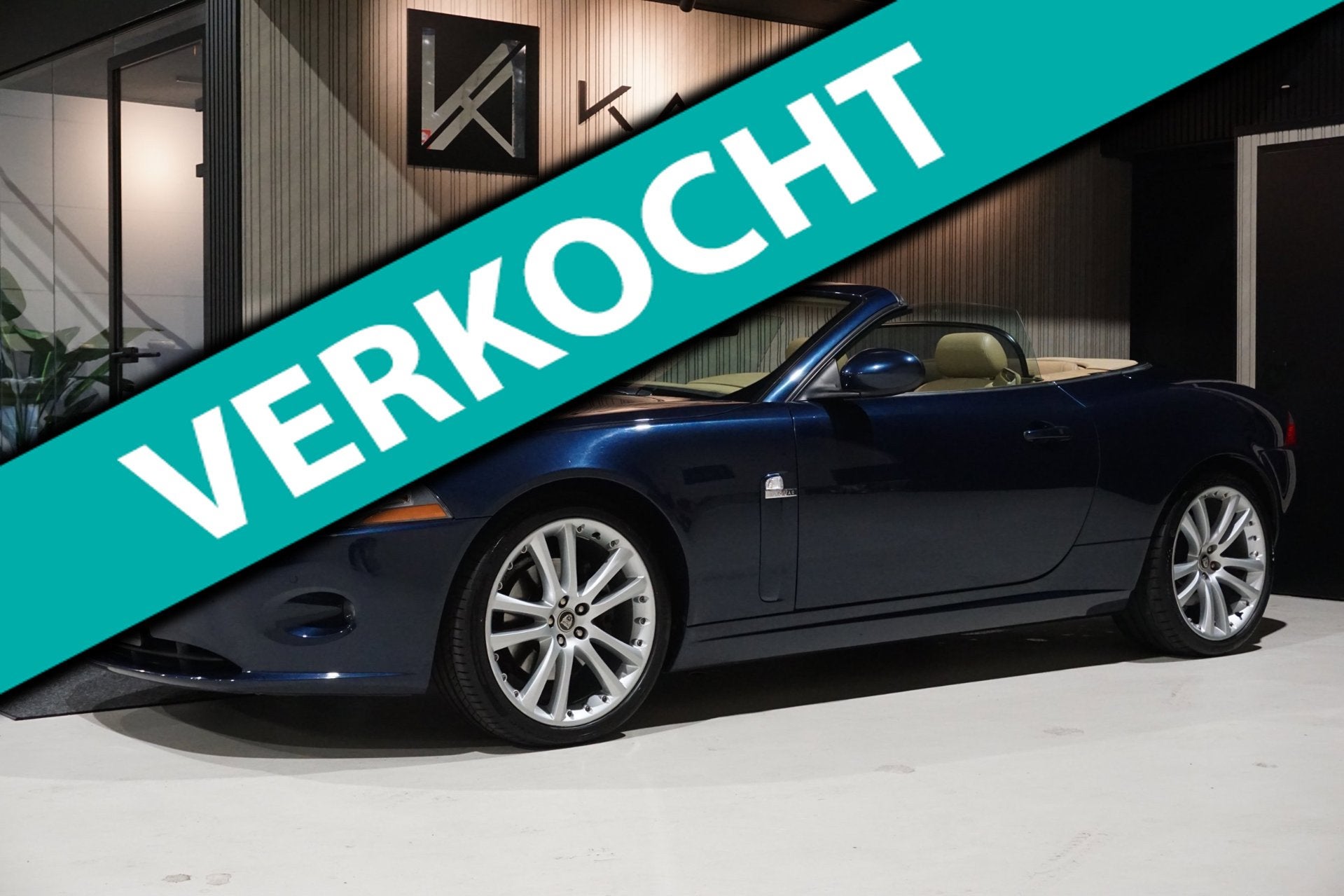 Jaguar XK 4.2 V8 Convertible Xenon Leer 20" Dealer oh 2e Eig, Auto's, Dealer onderhouden, Achterwielaandrijving, Gebruikt, Cabriolet