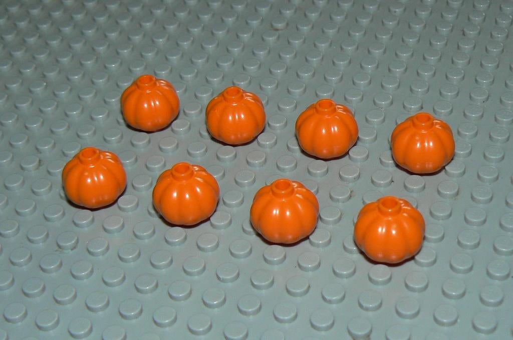 L1209 Pompoen oranje 8 st., Ophalen of Verzenden, Nieuw, Losse stenen, Lego