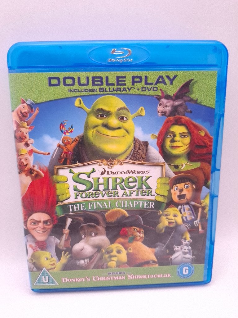 Shrek forever after the final chapter blu-ray + dvd, Cd's en Dvd's, Ophalen of Verzenden, Zo goed als nieuw, Tekenfilms en Animatie