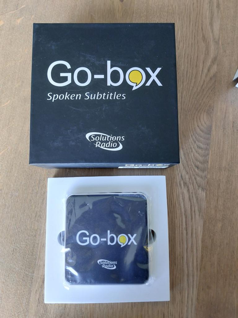 Go-box Spoken Subtitles - Nieuw in doos, Audio, Tv en Foto, Blu-ray-spelers, Ophalen of Verzenden, Nieuw, Overige merken