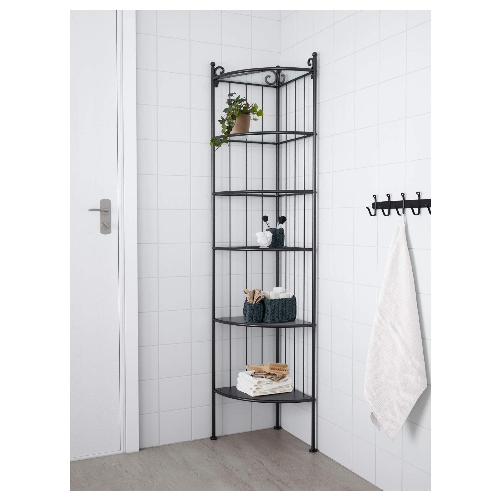 Hoekkast badkamerkast IKEA Rönnskär, Huis en Inrichting, Kasten | Stellingkasten, Ophalen, Gebruikt