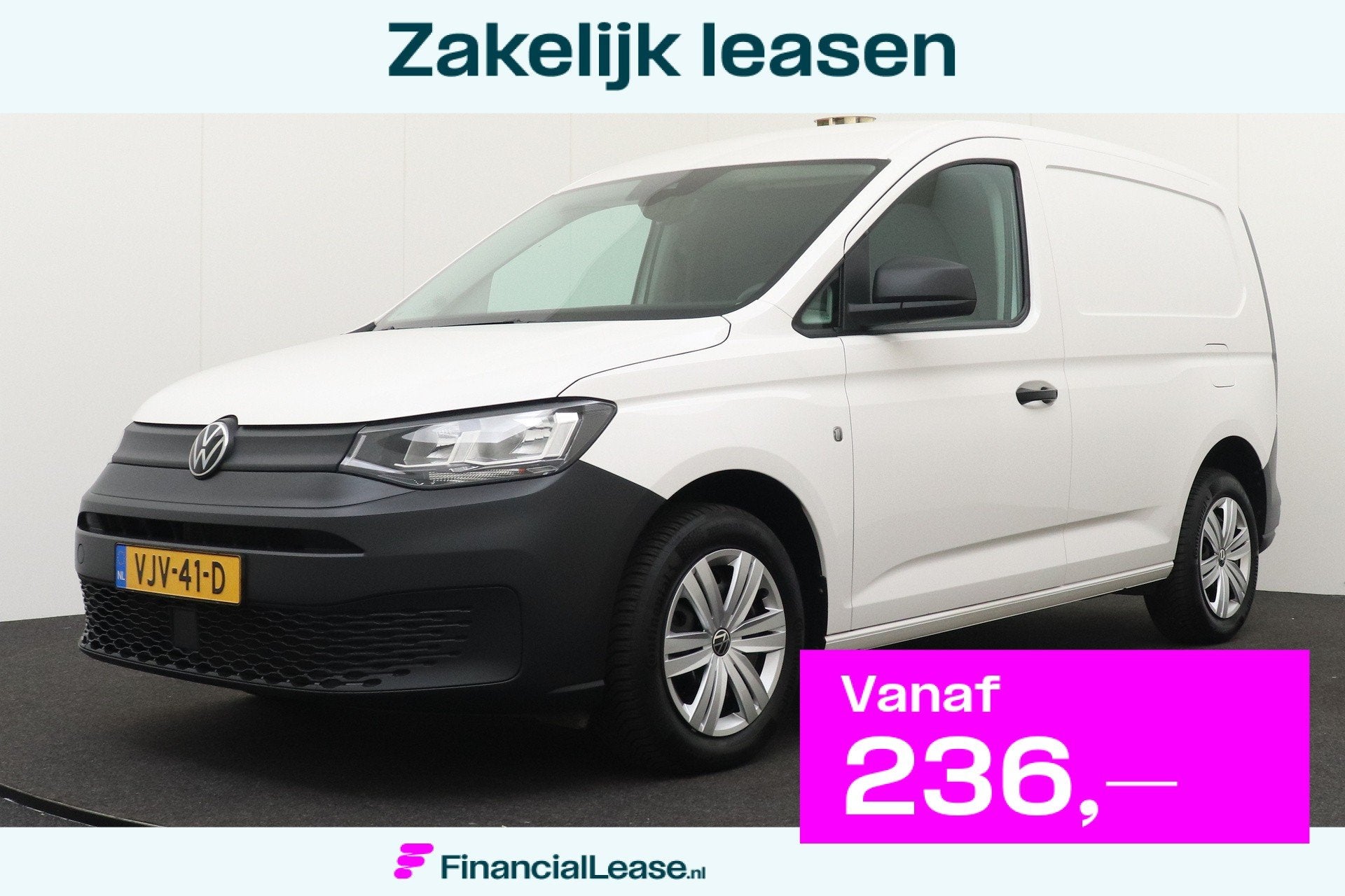 Volkswagen Caddy Cargo 2.0 TDI Comfort Trekhaak Houtenvloer, Voorwielaandrijving, Dealer onderhouden, Stof, Gebruikt