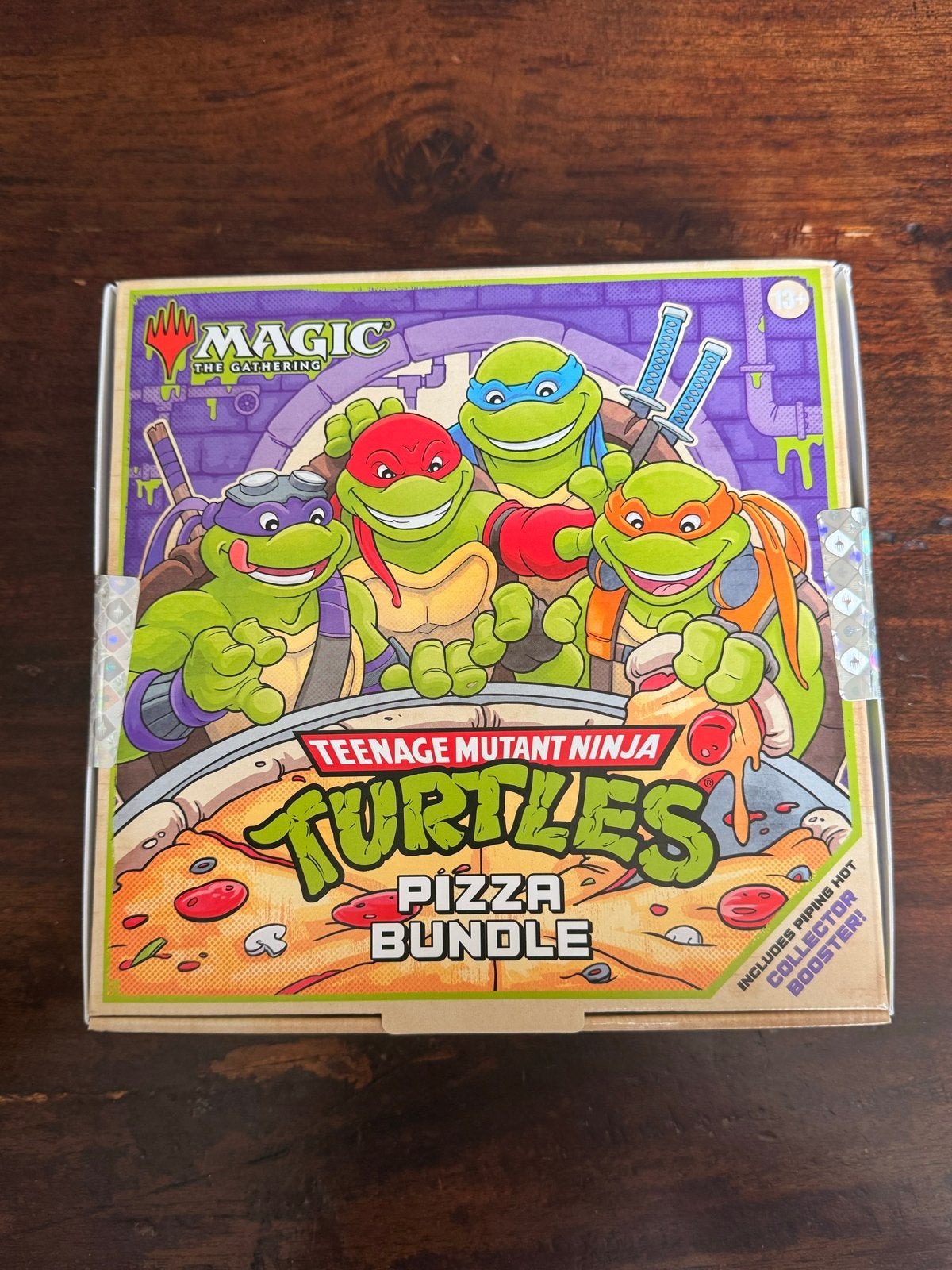 Magic The Gathering Teenage Mutant Ninja Turtles Pizza Bundl, Hobby en Vrije tijd, Ophalen of Verzenden, Nieuw, Overige typen