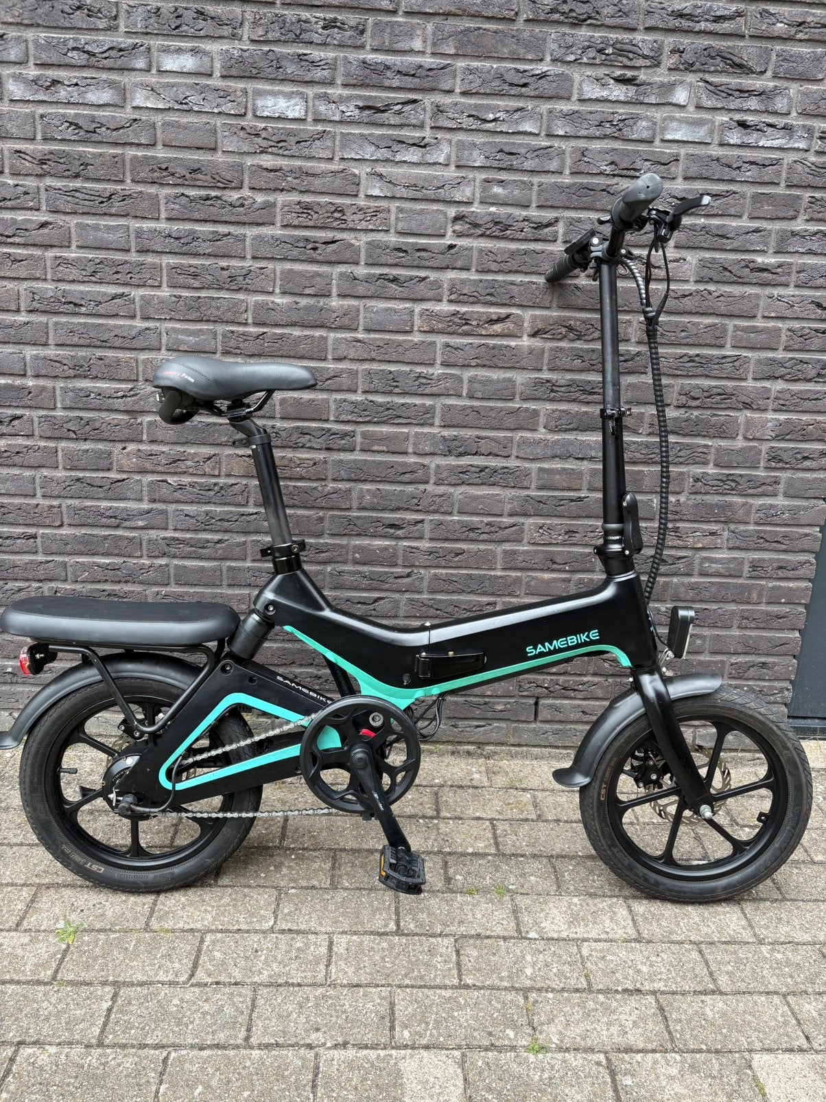 Samebike JG7186 Electric Vouwfiests, Fietsen en Brommers, Ophalen of Verzenden, Zo goed als nieuw, 16 tot 18 inch