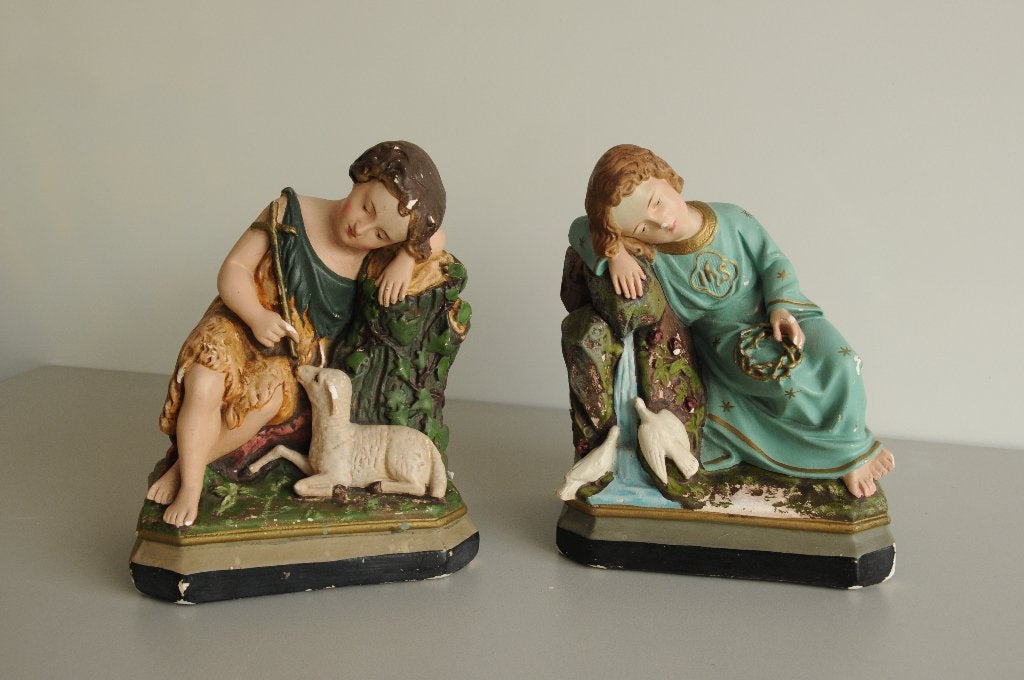 Boekensteunen, Antiek en Kunst, Antiek | Keramiek en Aardewerk, Ophalen of Verzenden