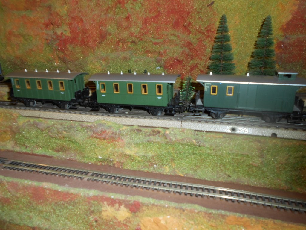 Märklin 4007 2x en 4008, personentrein voor de zijlijn, ovp, Hobby en Vrije tijd, Modeltreinen | H0, Wisselstroom, Treinset, Ophalen of Verzenden