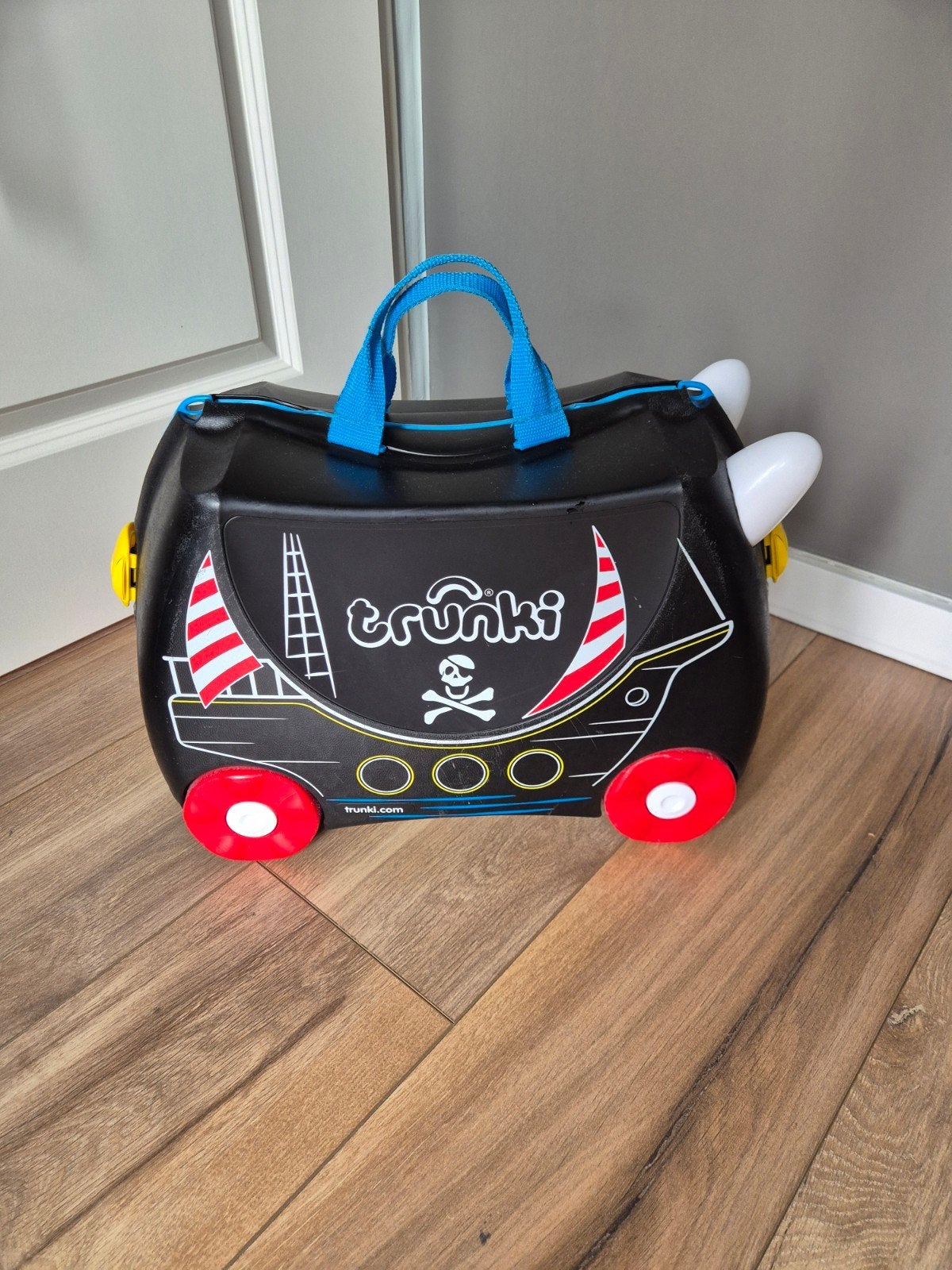 Trunki piraten reiskoffer voor jongens - Rijden en zitten, Ophalen of Verzenden, Gebruikt
