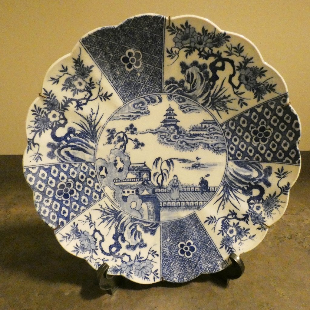 Japans Porselein wand schotel IGEZARA [1609], Ophalen