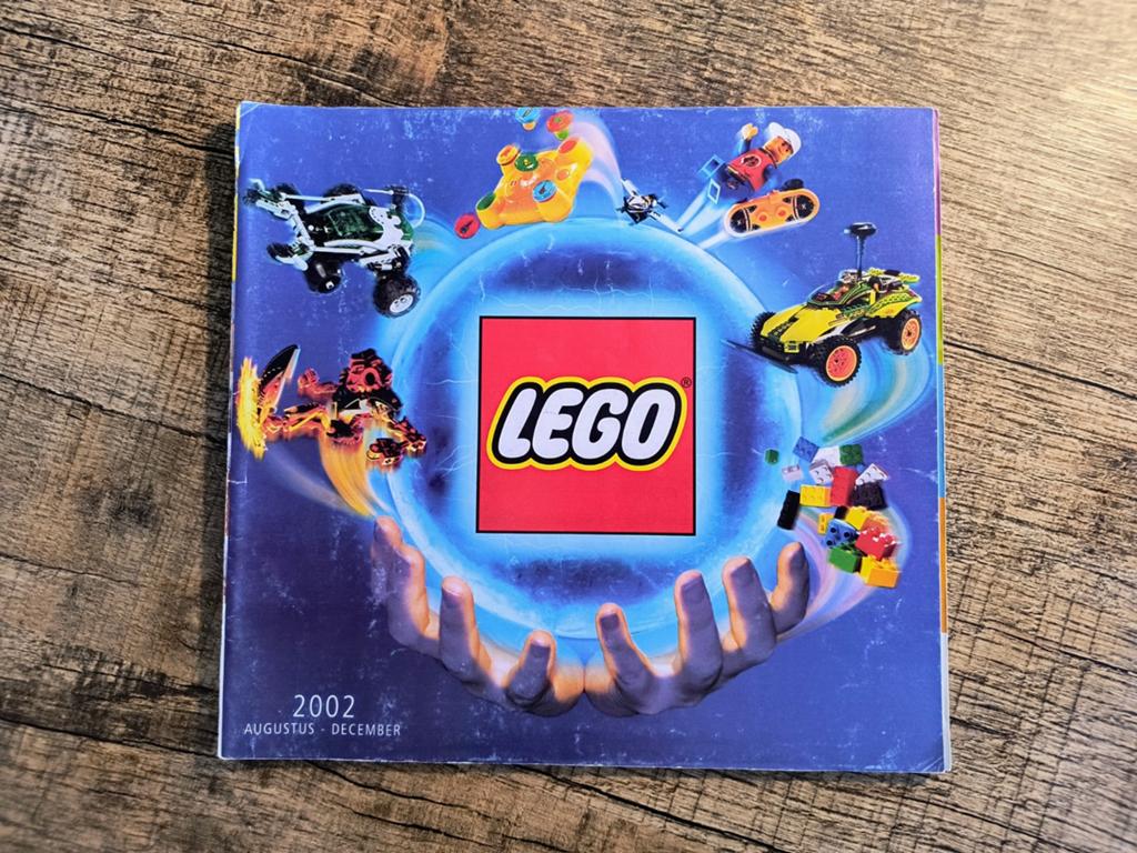 Oude oud Lego Catalogus Boekje uit 2002 | Augustus December, Ophalen of Verzenden, Gebruikt, Overige typen, Lego