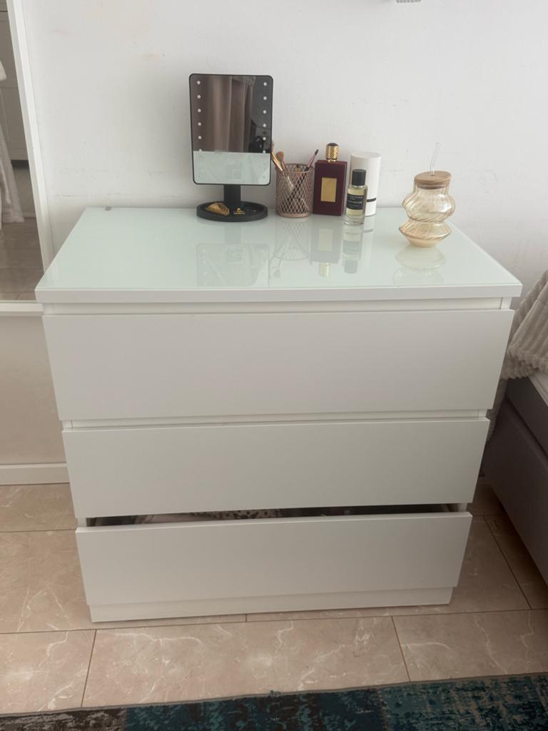 IKEA Opbergkast met 3 laden - onderlade mist een stuk, Overige materialen, Zo goed als nieuw, 3 of 4 laden, Minder dan 100 cm
