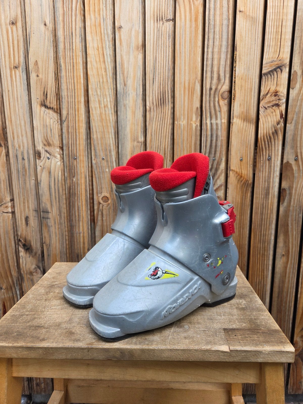 Nordica skischoenen maat 19 (schoenmaat 30), Sport en Fitness, Ophalen, Gebruikt, 100 tot 140 cm, Schoenen