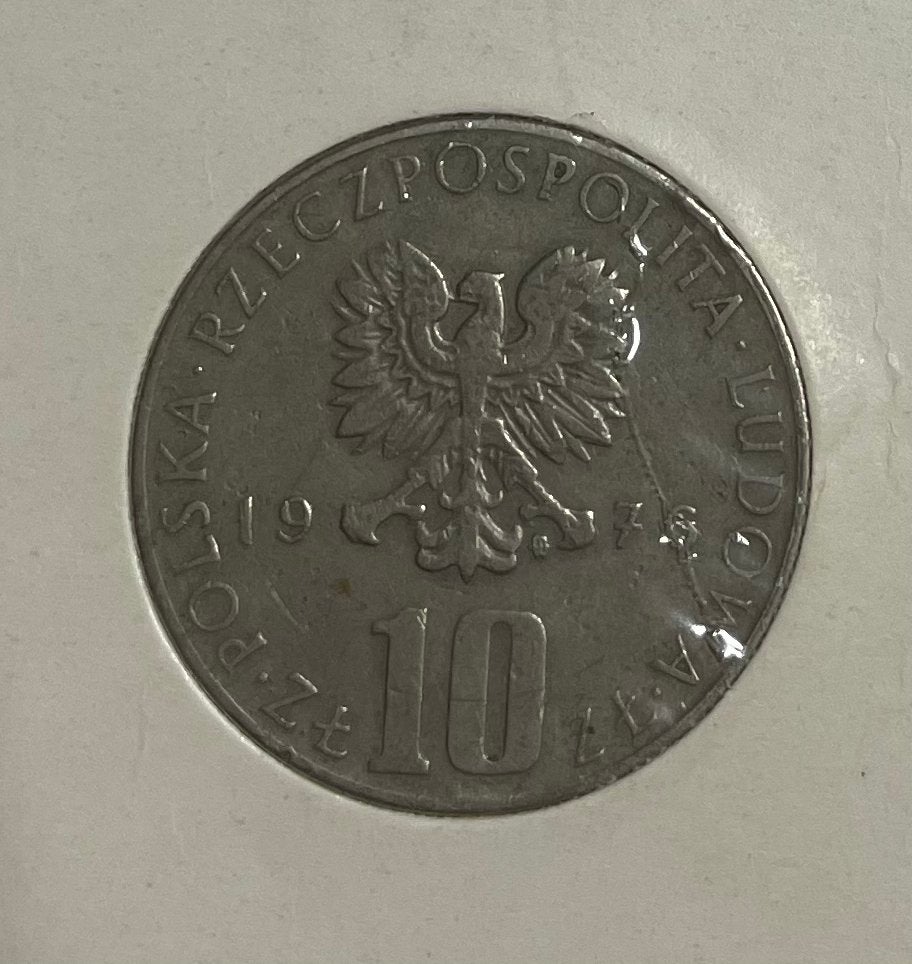 10 zloty Polen 1976, Ophalen of Verzenden, Polen