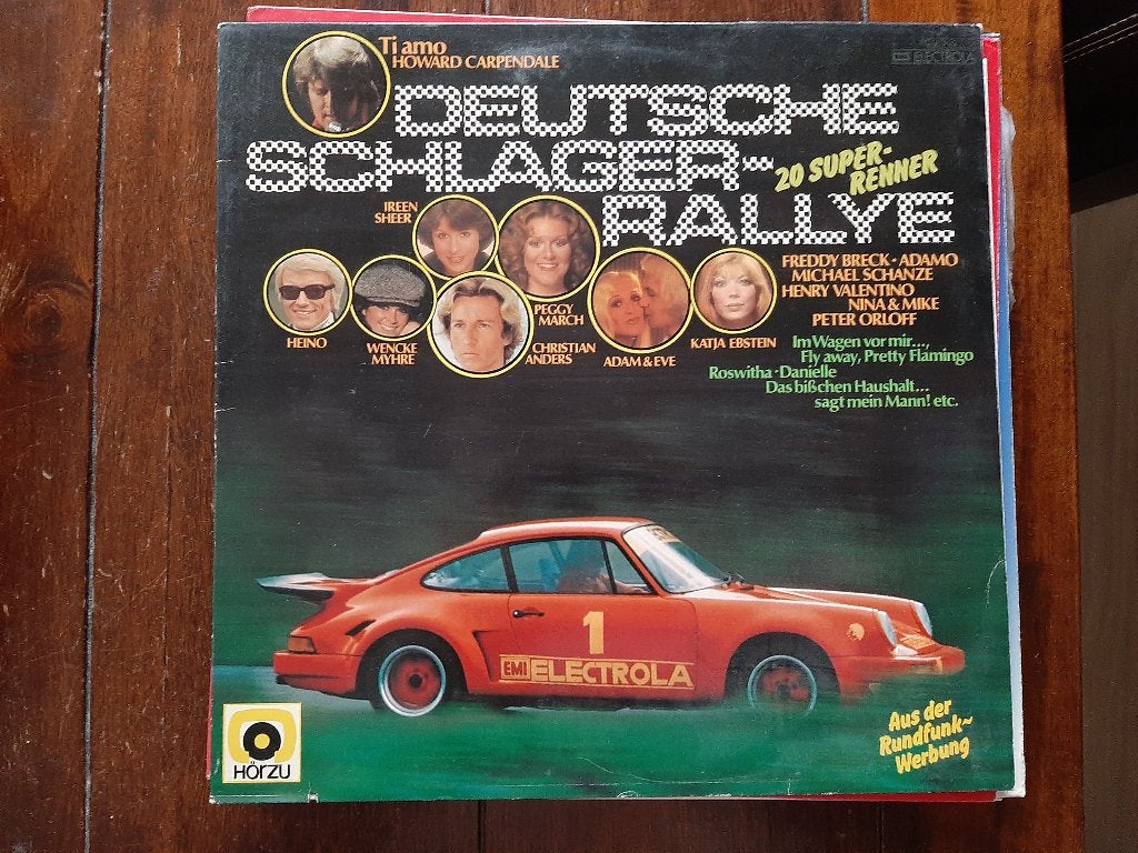 LP Deutsche schlager ralleye / Various artists, LP, Gebruikt, 12 inch, Complilatie