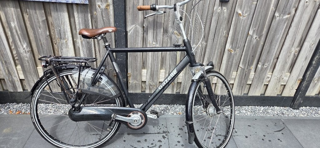 Gazelle orange plus heren (61 CM), Ophalen, Gebruikt, Versnellingen, 61 tot 65 cm