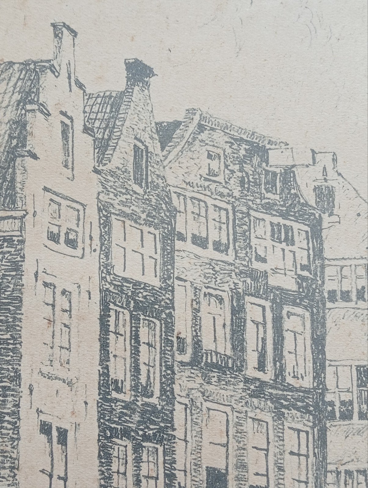 H.Estgerbuh Ets Kolkje Amsterdam, Antiek en Kunst, Kunst | Etsen en Gravures, Ophalen of Verzenden