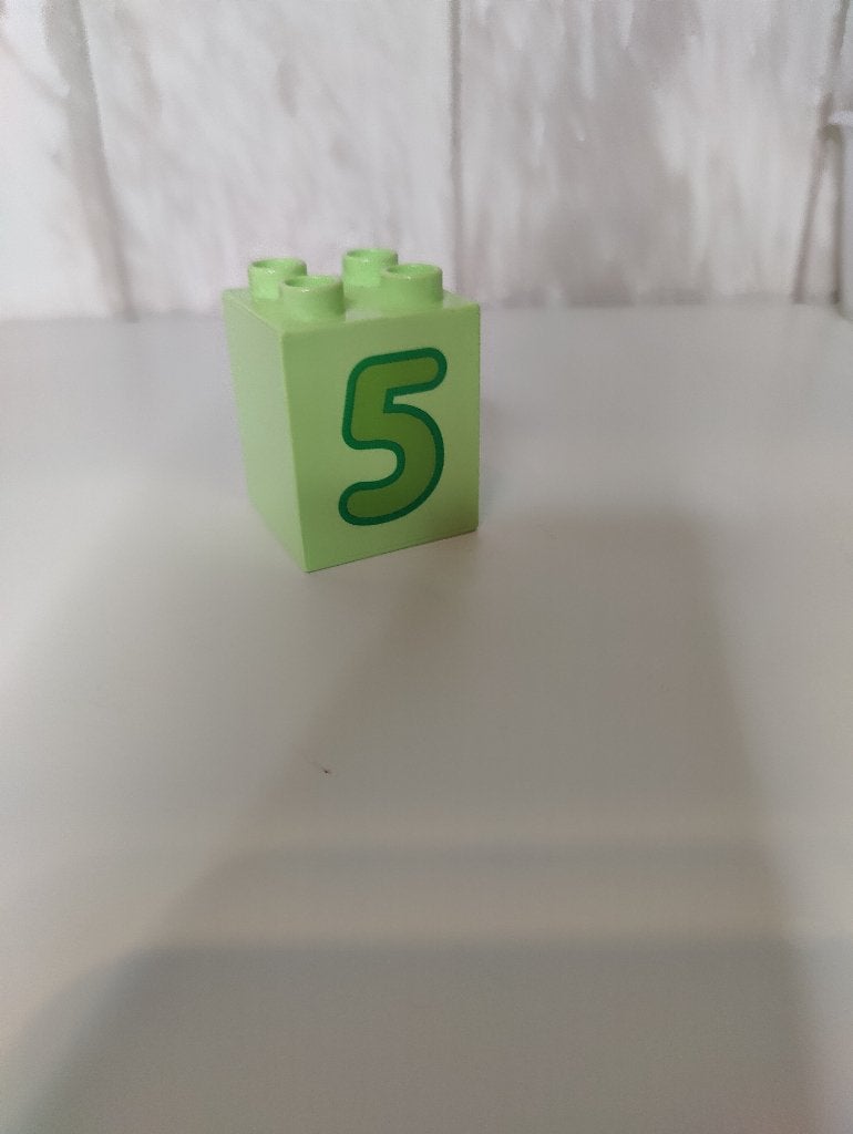 Duplo blokje met afbeelding 2 x2, Ophalen of Verzenden, Zo goed als nieuw, Duplo