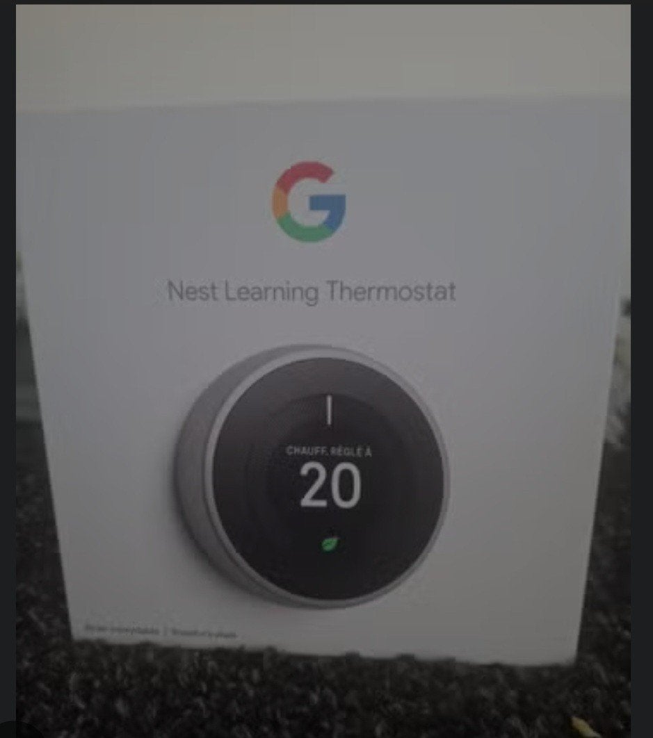 Google Nest Learning Thermostat V3 - Slimme Thermostaat, Ophalen of Verzenden, Slimme thermostaat, Nieuw