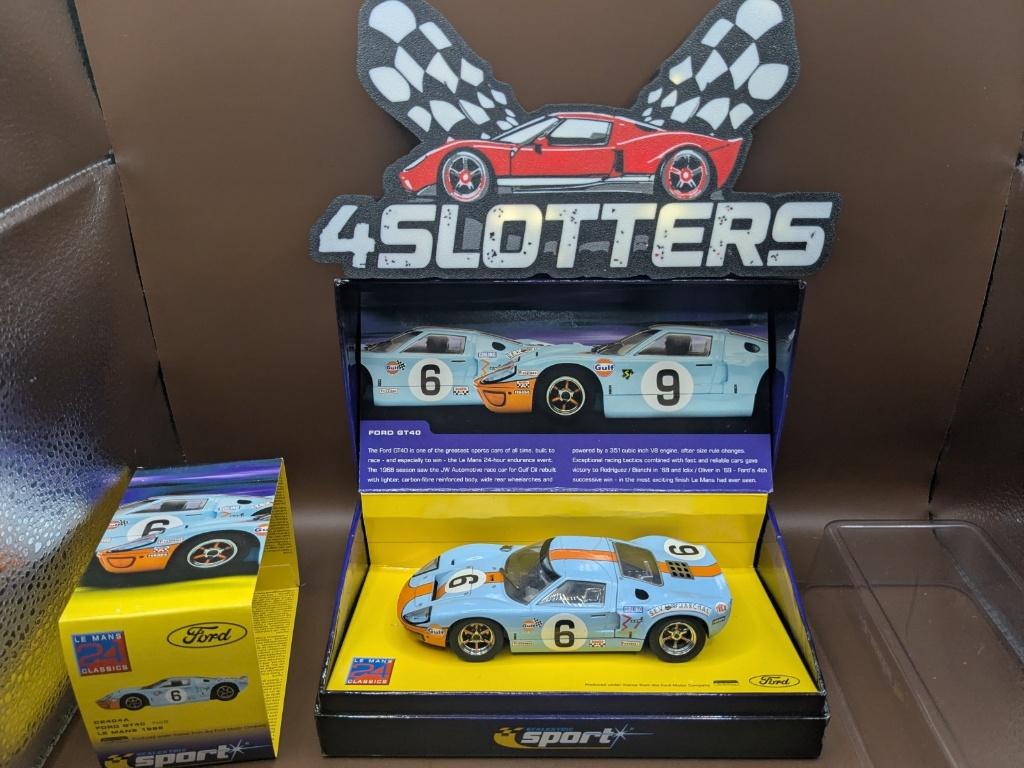 Scalextric Ford GT40 MK2 #6 JW Automotive Gulf Le Mans 1966, Verzenden, Nieuw, Elektrisch, Overige merken