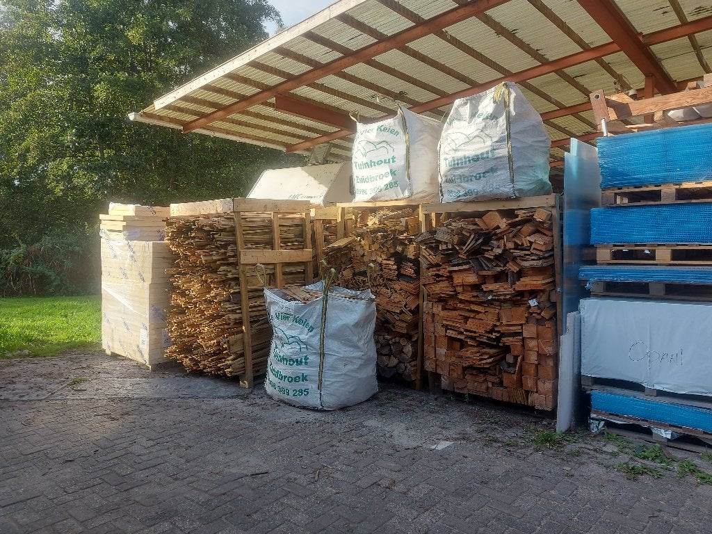 Kist met resthout, Geïmpregneerd, Gebruikt, Minder dan 25 mm, Overige typen