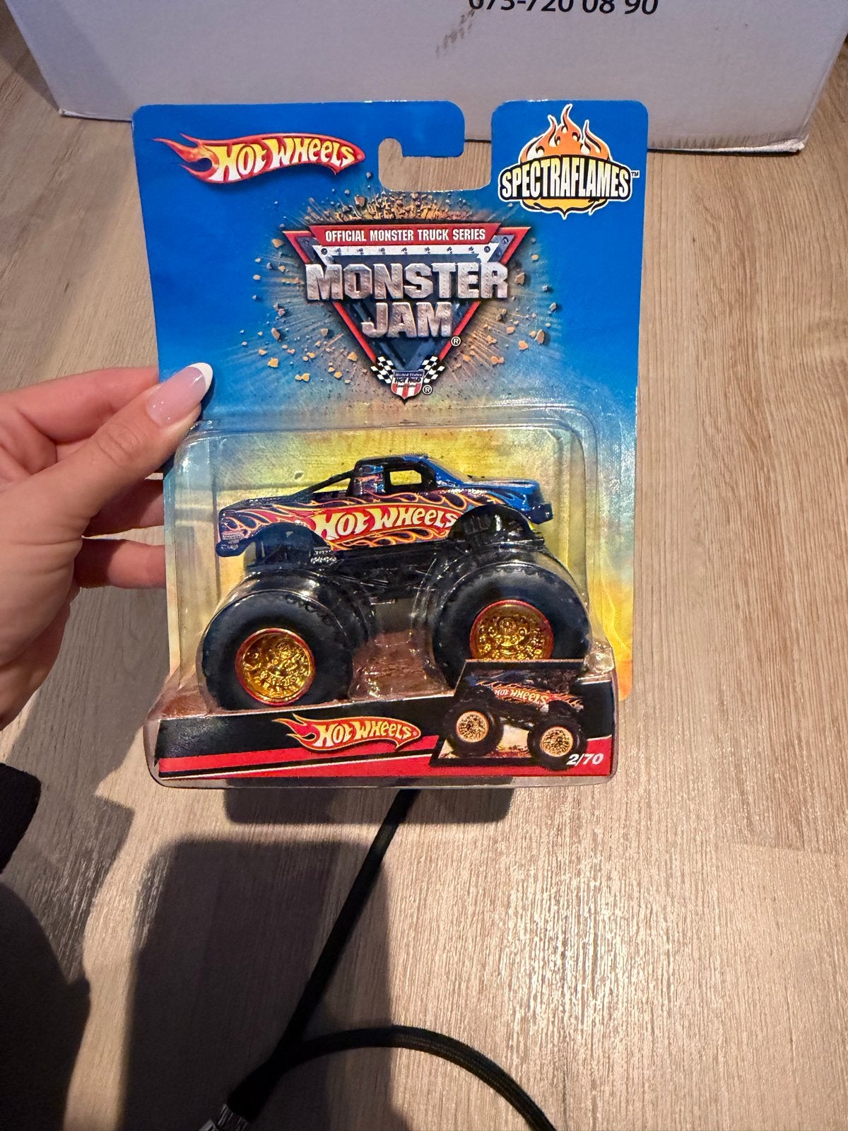Hot Wheels Monster Jam Spectraflames Monster Truck, Ophalen of Verzenden, Nieuw