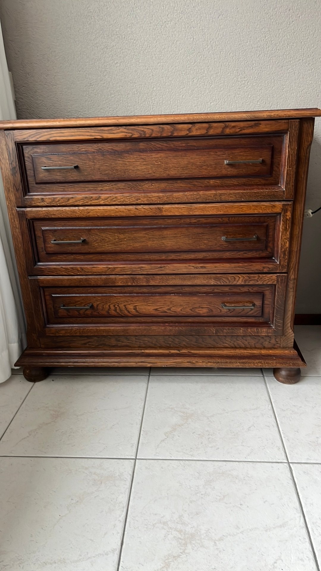 Ladenkast, Huis en Inrichting, Kasten | Ladekasten, Ophalen, Eikenhout, 50 tot 100 cm, 3 of 4 laden