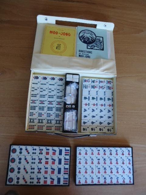 Mahjong Mahjongg, Hobby en Vrije tijd, Gezelschapsspellen | Bordspellen, Een of twee spelers, Ophalen of Verzenden, Gebruikt