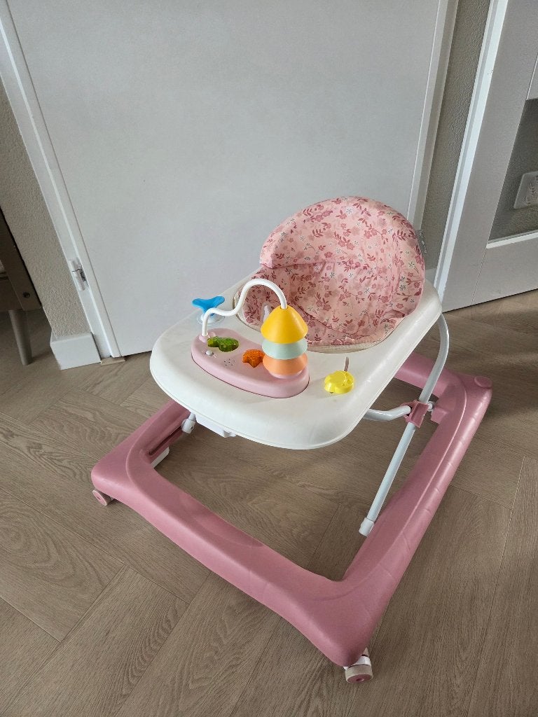 Loopstoel born lucky, Ophalen, Zo goed als nieuw, Overige typen, Met licht