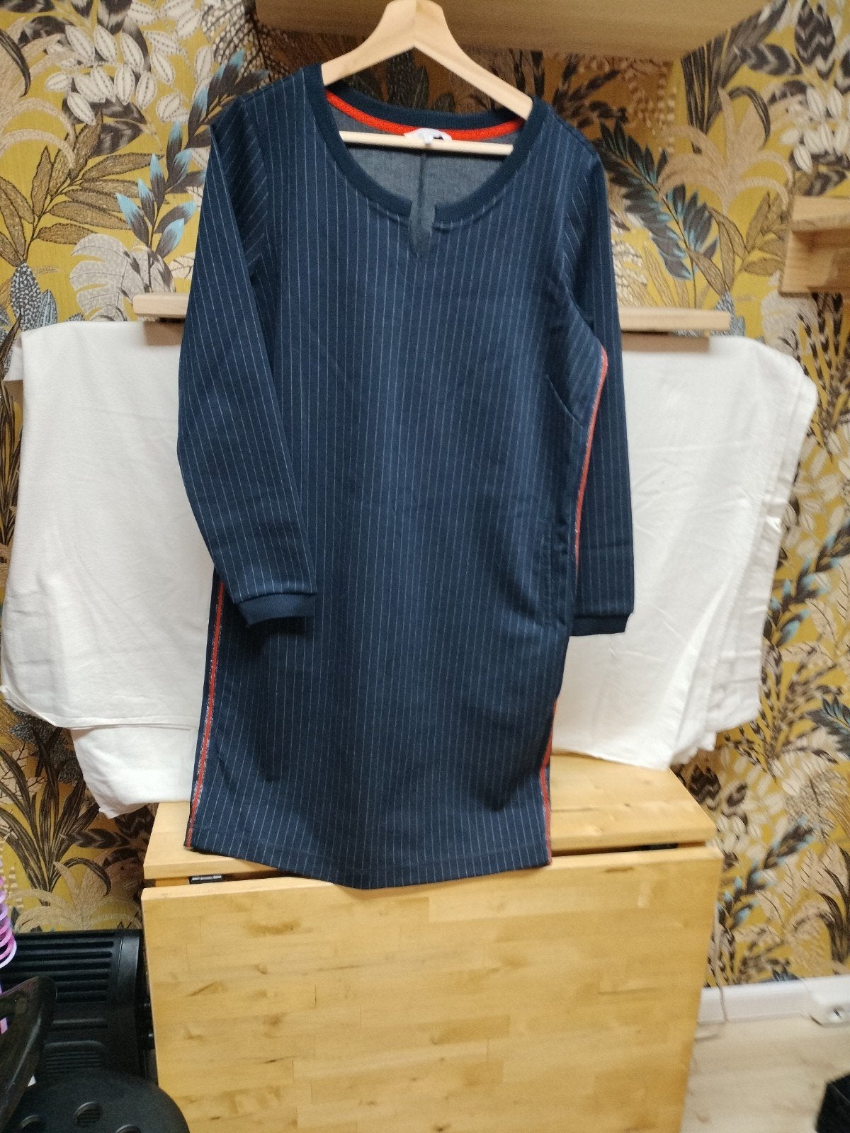 Jurk van Sandwich in maat L, Kleding | Dames, Maat 38/40 (M), Blauw, Nieuw, Ophalen of Verzenden