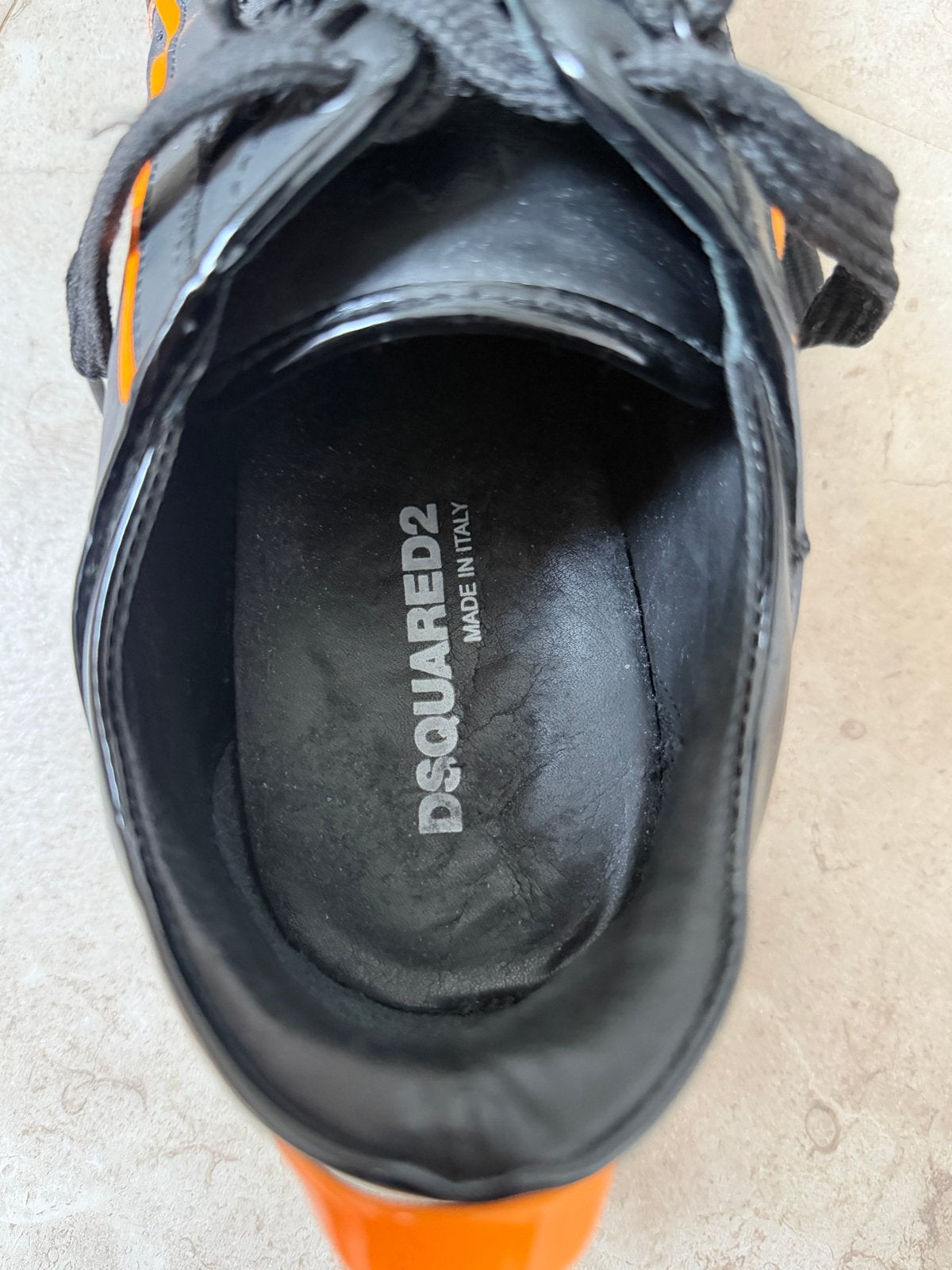 Dsquared2 sneakers 43, Ophalen of Verzenden, Gedragen, Zwart, Sneakers of Gympen