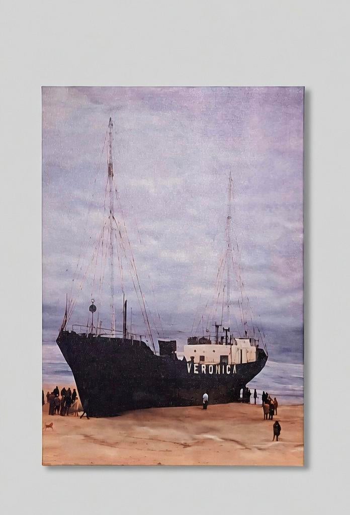 Canvas fotoschilderij stranding Norderney, Ophalen of Verzenden