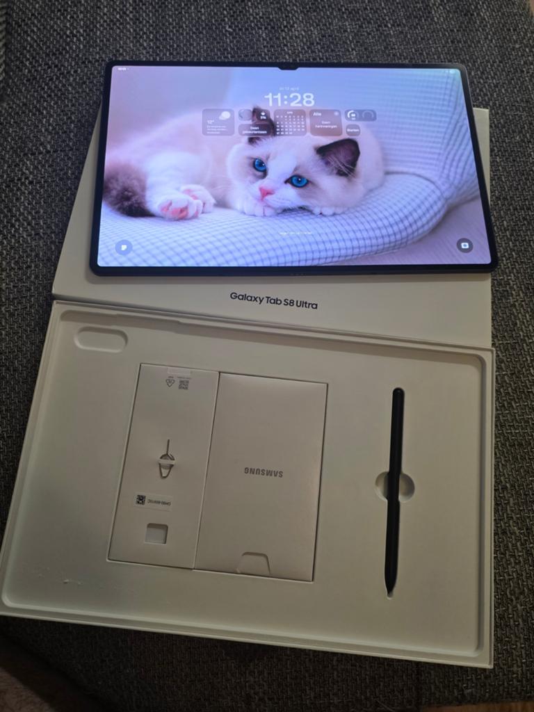 Samsung S8 Ultra 128GB als nieuw Vaste prijs, Computers en Software, Android Tablets, Ophalen, Samsung Galaxy S8 Ultra, 13 inch of meer