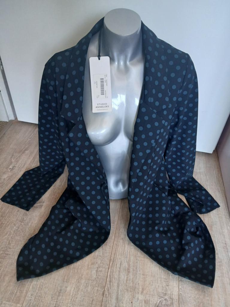Nieuw Studio Anneloes blazer maat XL., Studio Anneloes, Blauw, Maat 46/48 (XL) of groter, Nieuw