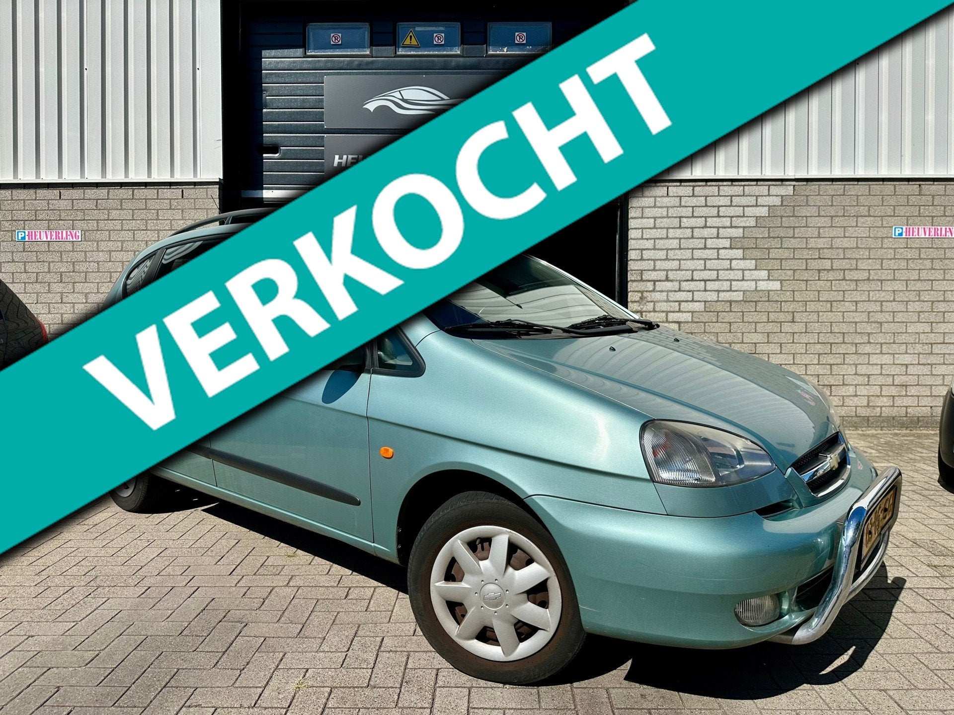 Chevrolet Tacuma 1.6-16V Style | Airco | APK | RIEM VV, Auto's, Voorwielaandrijving, Stof, Gebruikt, Zwart