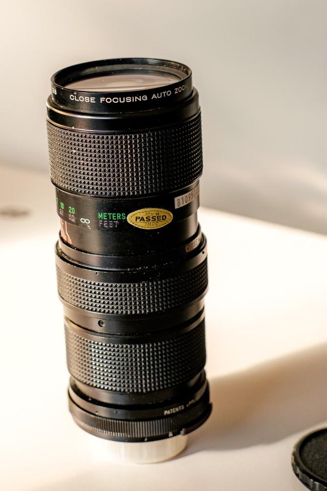 Vivitar 70-205 f3.5 P draad M42, Ophalen of Verzenden, Gebruikt, Telelens, Zoom