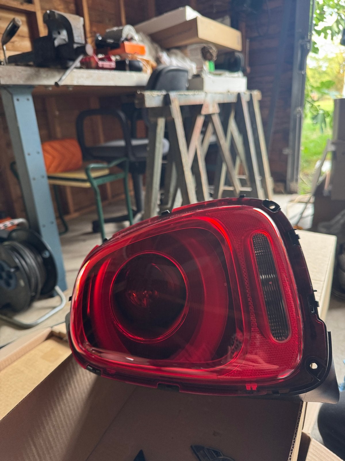 Mini Cooper F55 F56 F57 Achterlicht Rechts/Links  LED LCI, Auto-onderdelen, Verlichting, Ophalen of Verzenden, Gebruikt, Mini
