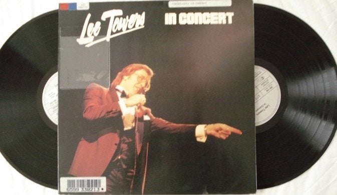 Lee Towers - In concert, Gebruikt, Ophalen of Verzenden, 12 inch, Gatefold hoes
