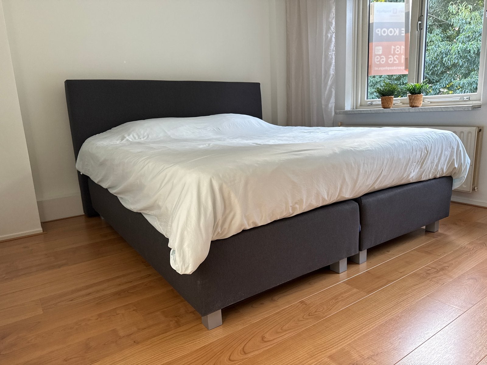 Kårlsson boxspring, Ophalen, Gebruikt, Tweepersoons, 180 cm