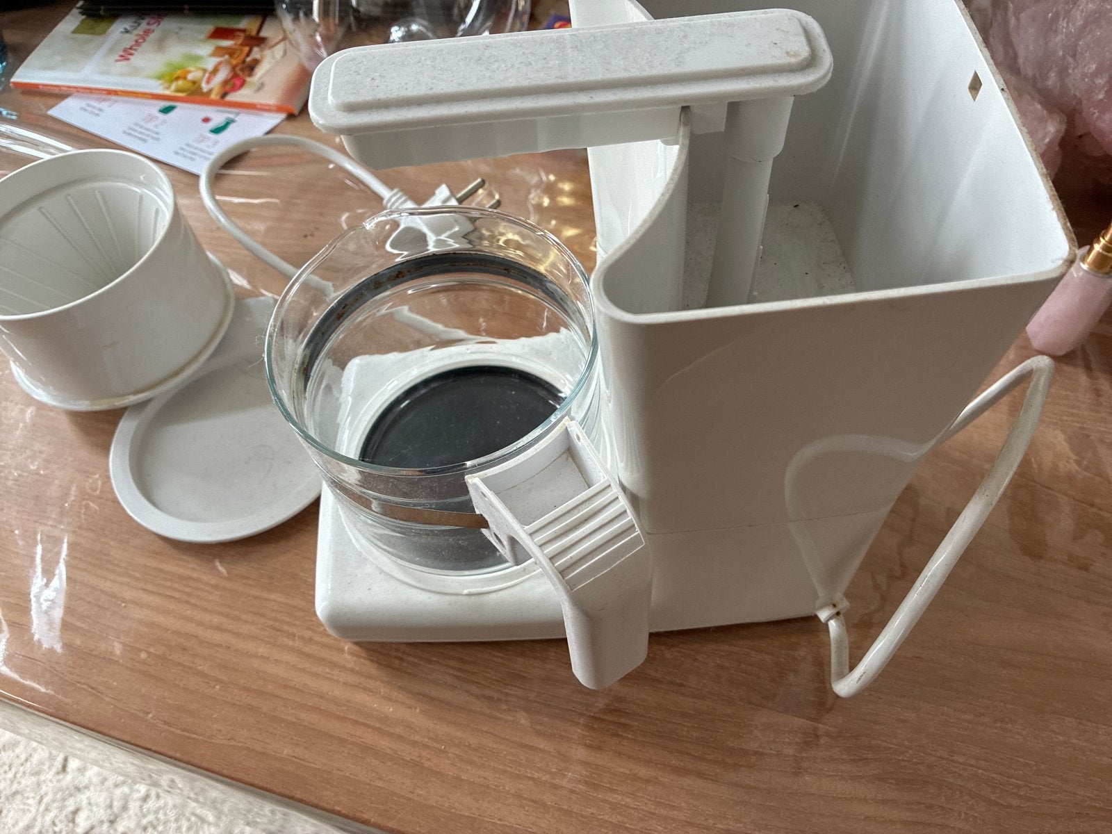 Moulinex Koffiezetapparaat - Vintage en Functioneel, Ophalen, Gebruikt, Koffiemachine, Gemalen koffie